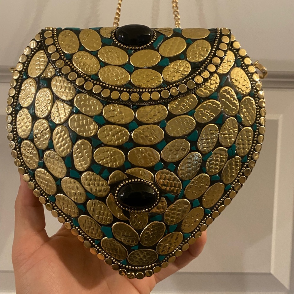 Ramla cross body bag! Handmade in morocco . New never worn! NEWW